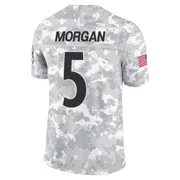 Arctic Camo Men's Tanner Morgan Pittsburgh Steelers Limited 2024 Salute to Service Jersey