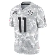 Arctic Camo Men's Van Jefferson Pittsburgh Steelers Limited 2024 Salute to Service Jersey