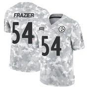 Arctic Camo Men's Zach Frazier Pittsburgh Steelers Limited 2024 Salute to Service Jersey