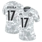 Arctic Camo Women's Ayo Oyelola Pittsburgh Steelers Limited 2024 Salute to Service Jersey