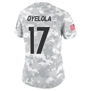 Arctic Camo Women's Ayo Oyelola Pittsburgh Steelers Limited 2024 Salute to Service Jersey