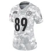 Arctic Camo Women's Brandon Johnson Pittsburgh Steelers Limited 2024 Salute to Service Jersey