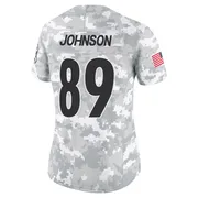 Arctic Camo Women's Brandon Johnson Pittsburgh Steelers Limited 2024 Salute to Service Jersey