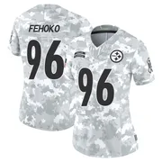 Arctic Camo Women's Breiden Fehoko Pittsburgh Steelers Limited 2024 Salute to Service Jersey