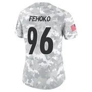 Arctic Camo Women's Breiden Fehoko Pittsburgh Steelers Limited 2024 Salute to Service Jersey