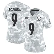 Arctic Camo Women's Chris Boswell Pittsburgh Steelers Limited 2024 Salute to Service Jersey