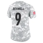 Arctic Camo Women's Chris Boswell Pittsburgh Steelers Limited 2024 Salute to Service Jersey