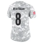 Arctic Camo Women's Corliss Waitman Pittsburgh Steelers Limited 2024 Salute to Service Jersey