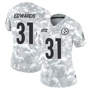 Arctic Camo Women's Daijun Edwards Pittsburgh Steelers Limited 2024 Salute to Service Jersey