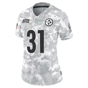 Arctic Camo Women's Daijun Edwards Pittsburgh Steelers Limited 2024 Salute to Service Jersey