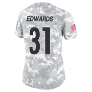 Arctic Camo Women's Daijun Edwards Pittsburgh Steelers Limited 2024 Salute to Service Jersey