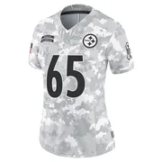 Arctic Camo Women's Dan Moore Jr. Pittsburgh Steelers Limited 2024 Salute to Service Jersey