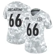 Arctic Camo Women's David DeCastro Pittsburgh Steelers Limited 2024 Salute to Service Jersey