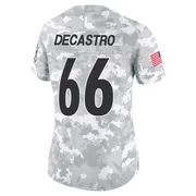 Arctic Camo Women's David DeCastro Pittsburgh Steelers Limited 2024 Salute to Service Jersey