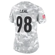 Arctic Camo Women's DeMarvin Leal Pittsburgh Steelers Limited 2024 Salute to Service Jersey