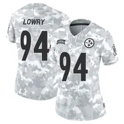 Arctic Camo Women's Dean Lowry Pittsburgh Steelers Limited 2024 Salute to Service Jersey