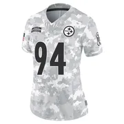 Arctic Camo Women's Dean Lowry Pittsburgh Steelers Limited 2024 Salute to Service Jersey