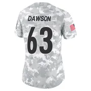 Arctic Camo Women's Dermontti Dawson Pittsburgh Steelers Limited 2024 Salute to Service Jersey