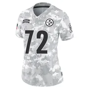 Arctic Camo Women's Doug Nester Pittsburgh Steelers Limited 2024 Salute to Service Jersey