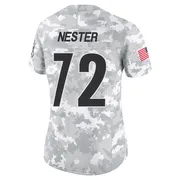 Arctic Camo Women's Doug Nester Pittsburgh Steelers Limited 2024 Salute to Service Jersey