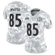 Arctic Camo Women's Duece Watts Pittsburgh Steelers Limited 2024 Salute to Service Jersey