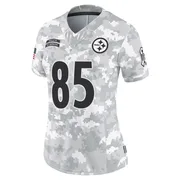 Arctic Camo Women's Duece Watts Pittsburgh Steelers Limited 2024 Salute to Service Jersey