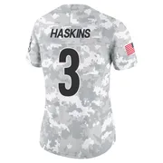 Arctic Camo Women's Dwayne Haskins Pittsburgh Steelers Limited 2024 Salute to Service Jersey