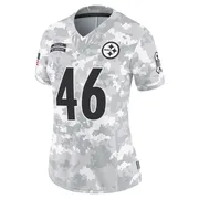 Arctic Camo Women's Forrest Rhyne Pittsburgh Steelers Limited 2024 Salute to Service Jersey