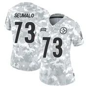 Arctic Camo Women's Isaac Seumalo Pittsburgh Steelers Limited 2024 Salute to Service Jersey