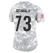 Arctic Camo Women's Isaac Seumalo Pittsburgh Steelers Limited 2024 Salute to Service Jersey