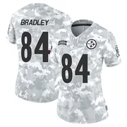 Arctic Camo Women's Ja'Marcus Bradley Pittsburgh Steelers Limited 2024 Salute to Service Jersey