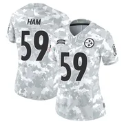 Arctic Camo Women's Jack Ham Pittsburgh Steelers Limited 2024 Salute to Service Jersey