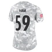 Arctic Camo Women's Jack Ham Pittsburgh Steelers Limited 2024 Salute to Service Jersey