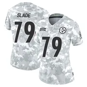 Arctic Camo Women's Jacob Slade Pittsburgh Steelers Limited 2024 Salute to Service Jersey