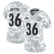 Arctic Camo Women's Jerome Bettis Pittsburgh Steelers Limited 2024 Salute to Service Jersey