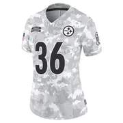 Arctic Camo Women's Jerome Bettis Pittsburgh Steelers Limited 2024 Salute to Service Jersey