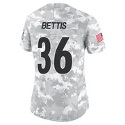 Arctic Camo Women's Jerome Bettis Pittsburgh Steelers Limited 2024 Salute to Service Jersey