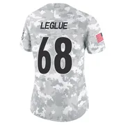 Arctic Camo Women's John Leglue Pittsburgh Steelers Limited 2024 Salute to Service Jersey