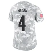 Arctic Camo Women's Kyle Allen Pittsburgh Steelers Limited 2024 Salute to Service Jersey