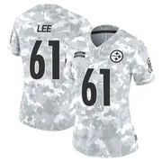 Arctic Camo Women's Logan Lee Pittsburgh Steelers Limited 2024 Salute to Service Jersey