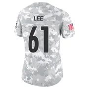 Arctic Camo Women's Logan Lee Pittsburgh Steelers Limited 2024 Salute to Service Jersey