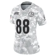 Arctic Camo Women's Lynn Swann Pittsburgh Steelers Limited 2024 Salute to Service Jersey