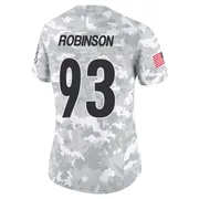 Arctic Camo Women's Mark Robinson Pittsburgh Steelers Limited 2024 Salute to Service Jersey