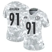 Arctic Camo Women's Markus Golden Pittsburgh Steelers Limited 2024 Salute to Service Jersey