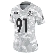 Arctic Camo Women's Markus Golden Pittsburgh Steelers Limited 2024 Salute to Service Jersey