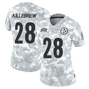 Arctic Camo Women's Miles Killebrew Pittsburgh Steelers Limited 2024 Salute to Service Jersey