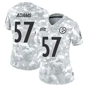 Arctic Camo Women's Montravius Adams Pittsburgh Steelers Limited 2024 Salute to Service Jersey