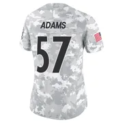 Arctic Camo Women's Montravius Adams Pittsburgh Steelers Limited 2024 Salute to Service Jersey