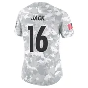 Arctic Camo Women's Myles Jack Pittsburgh Steelers Limited 2024 Salute to Service Jersey