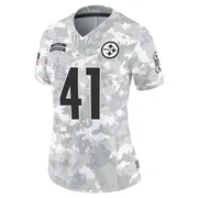 Arctic Camo Women's Payton Wilson Pittsburgh Steelers Limited 2024 Salute to Service Jersey